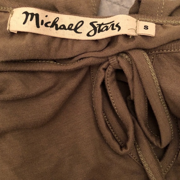 Michael Stars Jumpsuit W/ Pockets Olive Green NWOT - Picture 6 of 8